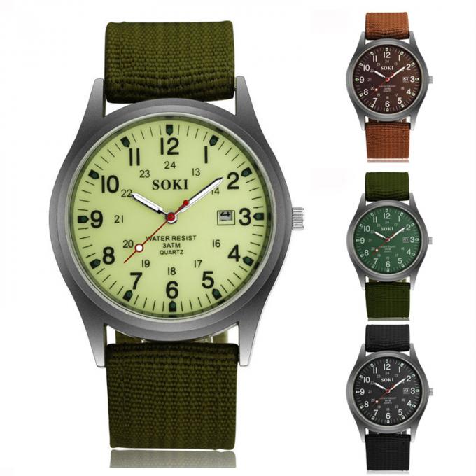 WJ-6931 New Arrival Kalendarz kwarcowy Moda Sportowy zegarek ręczny męski