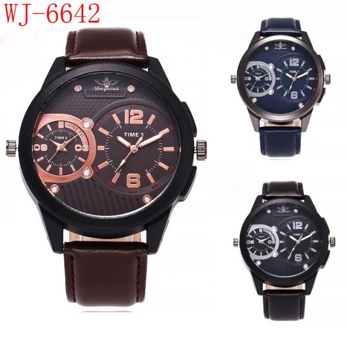 WJ-3751 Popularny Chiny zegarek Wal-Joy fabryka duża twarz mężczyzn zegarki cususl mody wysokiej jakości zegarki na rękę