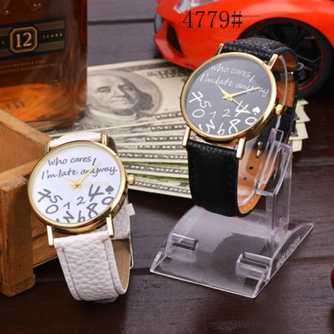 WJ-7126 Hot Selling Vogue Men Watch Brak logo Małe zegarki OEM Skórzane zegarki na rękę Niska cena