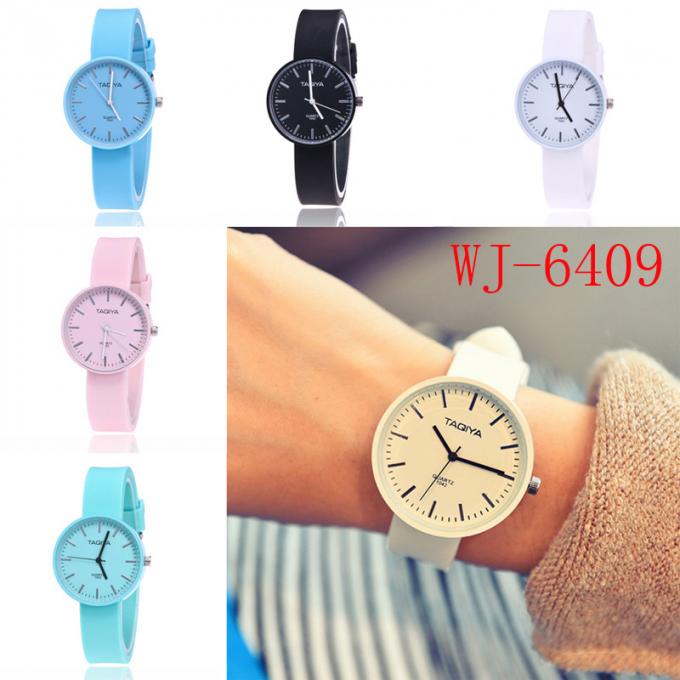 WJ9008 Wal-Joy Marka Fantazyjny wymienny minimalistyczny zegarek na rękę Damski silikonowy zegarek damski