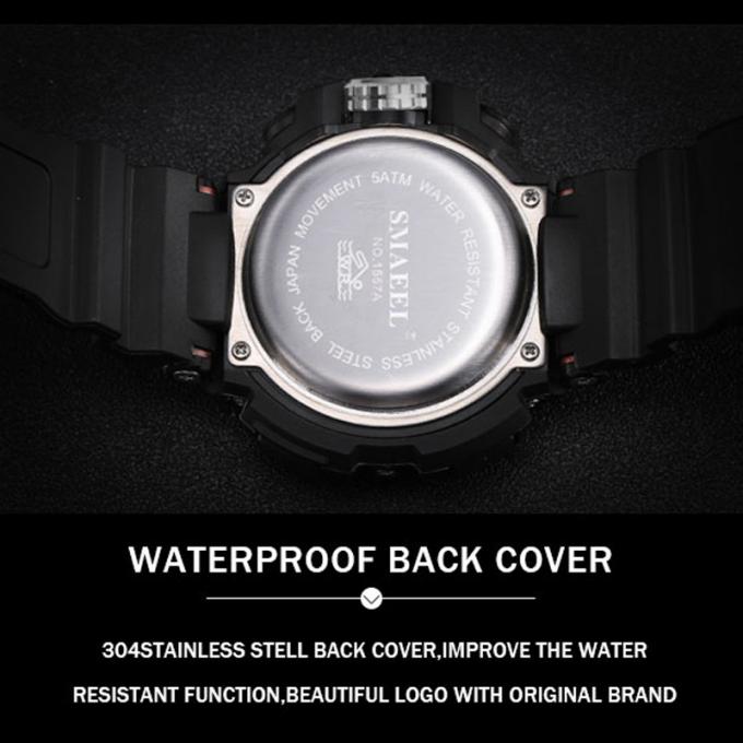 WJ-7398 Moda Najnowsza konstrukcja SMAEL Mężczyźni Zegarki Big Face Marka Cyfrowe zegarki na rękę Dorywczo Niska cena Silikonowe zegarki ręczne